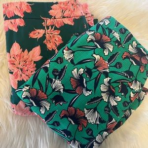 J Crew Skirt Bundle Floral Print